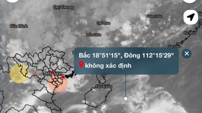 Low pressure area appears, likely to strengthen into tropical depression in the East Sea