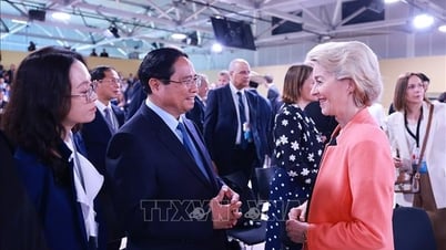 Thủ tướng Phạm Minh Chính gặp các Lãnh đạo Liên minh châu Âu