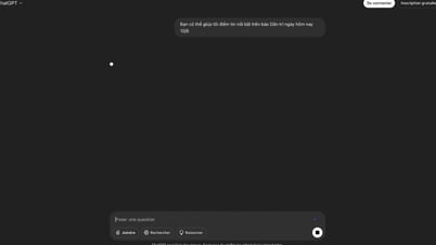 ChatGPT suddenly crashed, no response to users