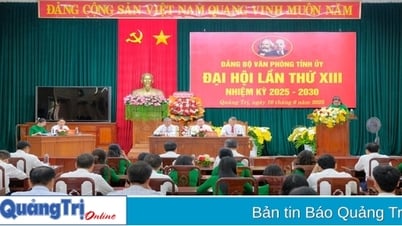 មហាសន្និបាតលើកទី១៣ របស់គណៈកម្មាធិការបក្សខេត្ត Quang Tri