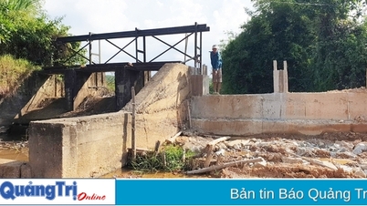 Đập dâng Khe Ngói cần được đầu tư xây dựng kiên cố