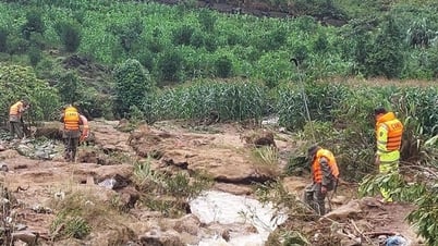 Tiếp tục tìm kiếm người đàn ông bị lũ cuốn mất tích ở Mường Khương