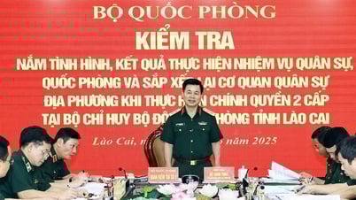 Bộ Quốc phòng kiểm tra, nắm tình hình tại Bộ đội Biên...