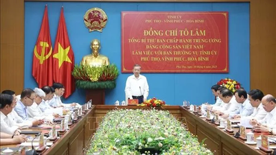 អគ្គលេខាធិការ To Lam៖ ការបង្កើតសន្ទុះនៃការអភិវឌ្ឍន៍ថ្មីសម្រាប់តំបន់កណ្តាល និងតំបន់ភ្នំទាំងមូលនៃភាគខាងជើង