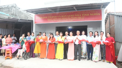Hải đoàn 129 trao nhà tình nghĩa cho hộ chính sách tại xã An Thuận