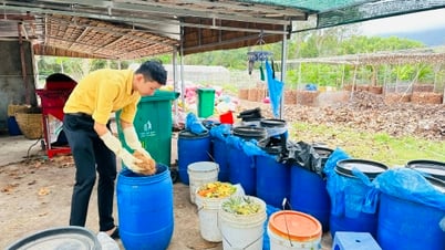 Biến rác thành phân hữu cơ