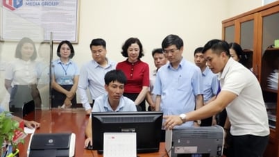 Заместитель секретаря провинциального комитета партии товарищ Ву Кует Тиен проинспектировал ход подготовительных работ по двухуровневой модели местного самоуправления.