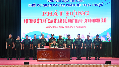 បញ្ជាការដ្ឋានយោធភូមិភាគខេត្ត Quang Ninh៖ បើកយុទ្ធនាការត្រាប់តាម “សាមគ្គីភាព ប្រជាធិបតេយ្យ ការប្តេជ្ញាចិត្តឈ្នះ - បង្កើតសមិទ្ធិផលជូនបក្ស”