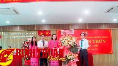មហាសន្និបាតបក្សលើកទី៥ របស់ធនាគារគោលនយោបាយសង្គម Binh Thuan អាណត្តិ 2025 - 2030