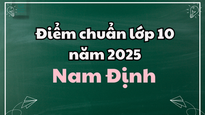 Điểm chuẩn lớp 10 năm 2025 tại Nam Định
