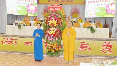 Tiền Giang: Hơn 400 tăng, ni tham gia khóa An cư kiết hạ