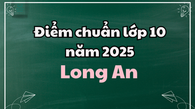 Điểm chuẩn lớp 10 năm 2025 tại Long An