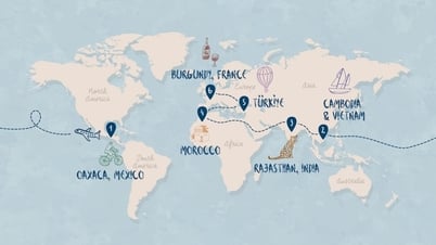 Một nơi tại Việt Nam được chọn vào tour du lịch sang trọng vòng quanh thế giới