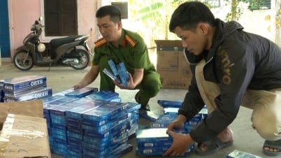 Khởi tố hai đối tượng buôn bán hơn 4.200 bao thuốc lá lậu