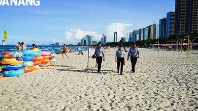 Đà Nẵng thí điểm mô hình "Tổ tuần tra an ninh du lịch biển"