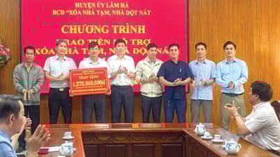 ឡាំ ហា រួមដៃគ្នាលុបបំបាត់ផ្ទះបណ្តោះអាសន្ន និងទ្រុឌទ្រោម