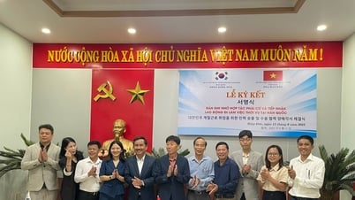 Hiệp Đức ký kết đưa lao động sang Hàn Quốc làm việc thời vụ