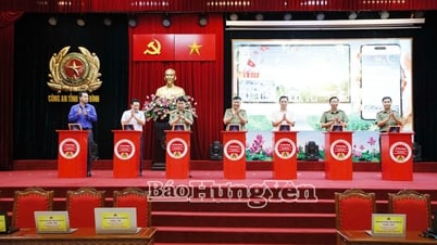Запуск онлайн-викторины «Горжусь родиной — В одном ритме с Thai Binh, Hung Yen»