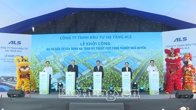 Khởi công dự án đầu tư xây dựng hạ tầng kỹ thuật Cụm Công nghiệp Ngô Quyền