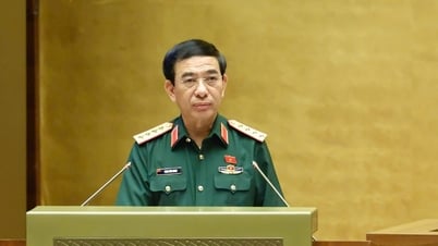 Đại tướng Phan Văn Giang trình bày Tờ trình về sửa đổi,...