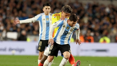 Messi im tiếng, Argentina thoát thua ngoạn mục trước Colombia