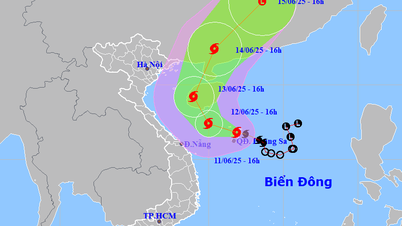Fortes pluies à Da Nang, attention aux inondations urbaines, vents forts en mer