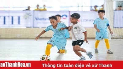 U10 Nông Cống giành vé vào bán kết sau cuộc rượt đuổi cảm xúc với U10 Thạch Thành