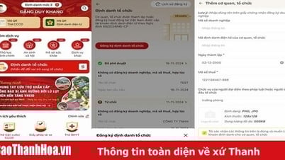 Bộ Công an hướng dẫn đăng ký tài khoản định danh tổ chức để thực hiện thủ tục hành chính từ 1/7