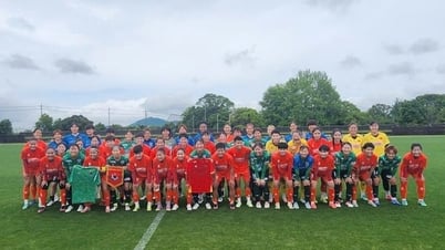 Vietnam women's team dramatically defeated Japanese team in practice match
