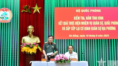 Senior Lieutenant General Hoang Xuan Chien inspected the results of the implementation of the...