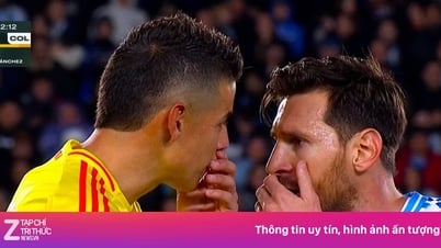 Messi nổi giận với James Rodriguez