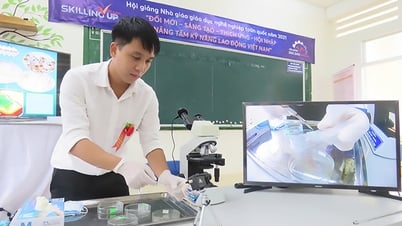 The one who lights the fire of creativity at Phu Yen Vocational College