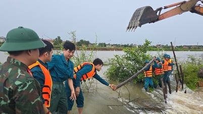Lực lượng vũ trang tại TP Huế và Quảng Trị chủ động ứng phó bão số 1