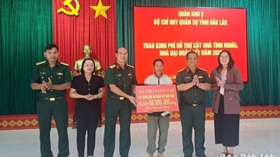ផ្តល់រង្វាន់១ពាន់លានដុង ឧបត្ថម្ភសាងសង់ផ្ទះដឹងគុណ និងសាមគ្គីភាពដ៏ធំធេង