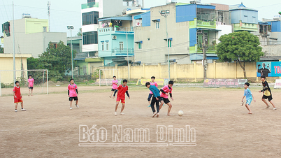 ទីក្រុង Nam Dinh លើកកំពស់គុណភាពកសាងជីវភាពវប្បធម៌របស់មូលដ្ឋាន