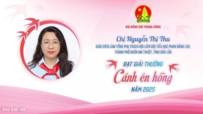 Dak Lak មានបុគ្គលចំនួន 2 នាក់ដែលបានទទួលពានរង្វាន់ "Pink Swallow" ក្នុងឆ្នាំ 2025