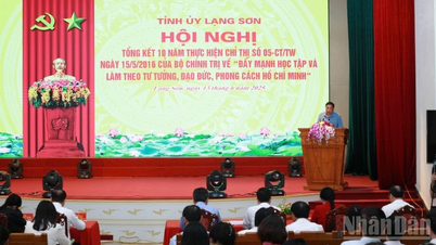 Lạng Sơn tổng kết 10 năm thực hiện Chỉ thị 05