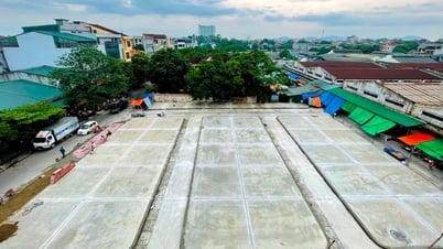 Slow progress of project to upgrade the West Communal House area of ​​Vinh Market