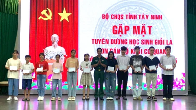Tay Ninh Provincial Military Command: Commendation of 191 excellent students