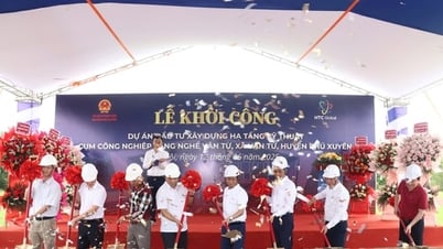Phú Xuyên khởi công Cụm công nghiệp làng nghề Vân Từ