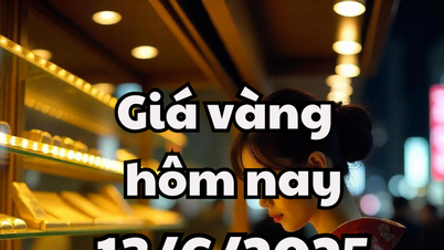 Giá vàng hôm nay 13/6/2025: Giá vàng trong nước và thế giới ghi nhận mức tăng cao nhất từ đầu tháng