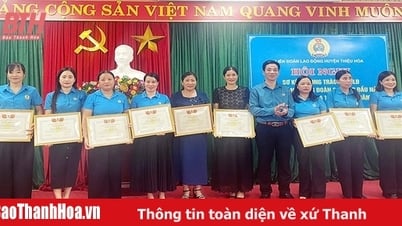 Liên đoàn Lao động huyện Thiệu Hóa: Điểm tựa tin cậy của người lao động