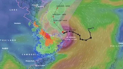 La tempête se renforce et pénètre dans le golfe de Bac Bo