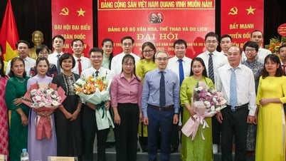 Trung tâm Chuyển đổi số Văn hóa, Thể thao và Du lịch tổ chức Đại hội Chi bộ nhiệm kỳ 2025-2030