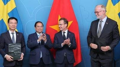 Việt Nam - Thụy Điển ký thỏa thuận hợp tác chiến lược về KHCN,ĐMST&CĐS