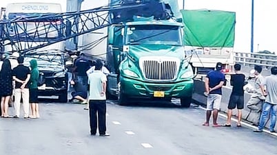 TP.HCM lập tổ điều tra sự cố sập cần cẩu ở công trình nút giao Mỹ Thủy