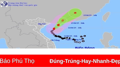 ការព្យាករណ៍អាកាសធាតុសម្រាប់ថ្ងៃទី ១៤ ខែមិថុនា៖ ព្យុះលេខ ១ ផ្លាស់ទីទៅភាគខាងជើង ទំនងជានឹងចុះខ្សោយ