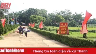 Công nhận huyện Ngọc Lặc hoàn thành nhiệm vụ xây dựng nông thôn mới