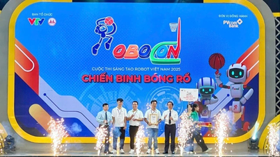 ក្រុម LH-UDS មកពីសាកលវិទ្យាល័យ Lac Hong បានឈ្នះជើងឯក Robocon Vietnam 2025