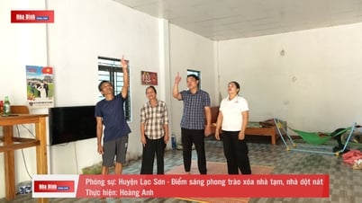 Huyện Lạc Sơn - Điểm sáng phong trào xóa nhà tạm, nhà dột nát